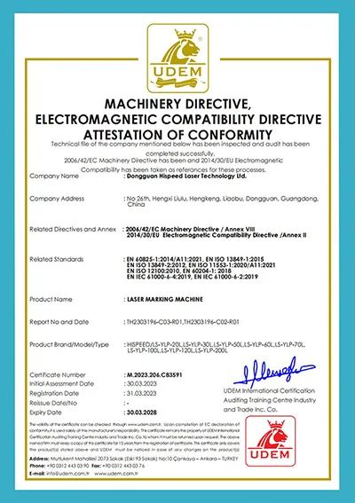 Certifications