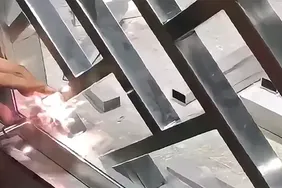 Welding: Stainless Steel Guardrail