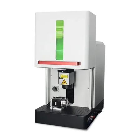 Sliding Door Mini Fiber Optic Laser Engraving Machine