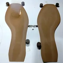 Shoe sole laser marking