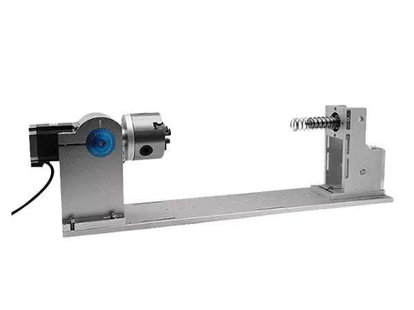 Rotary axis with tailstock