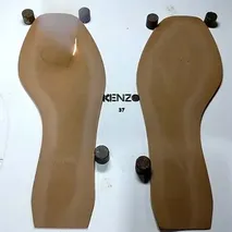 Shoe sole laser marking