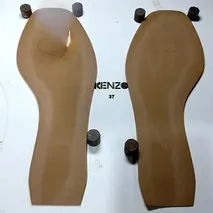 Shoe sole laser marking