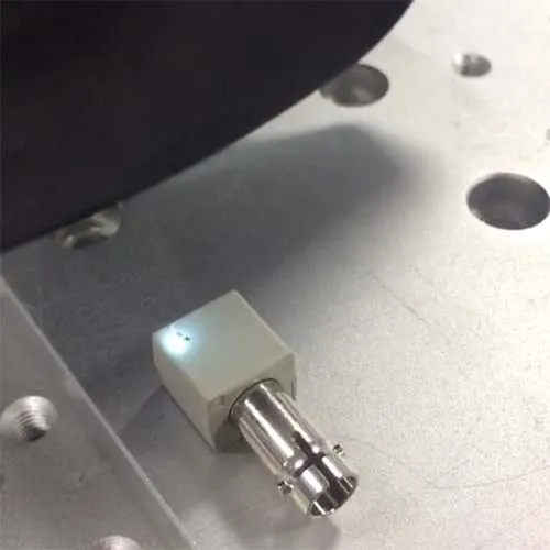 Electronic component laser marking