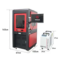 UV Laser Marking Machine, Full Enclosed 355nm 3W 5W 10W