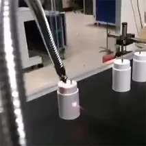 Power plug laser marking