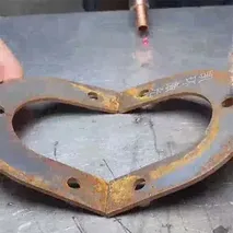 Steel part laser welding