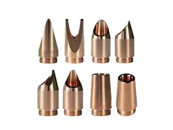 Copper nozzles