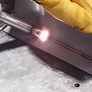 Metal plate laser welding