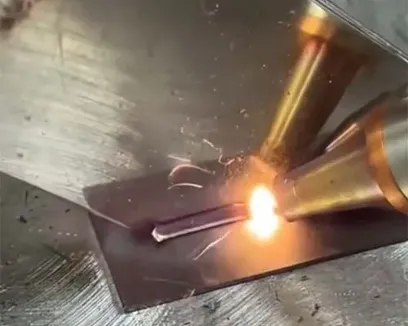 Stainless steel plate laser welding