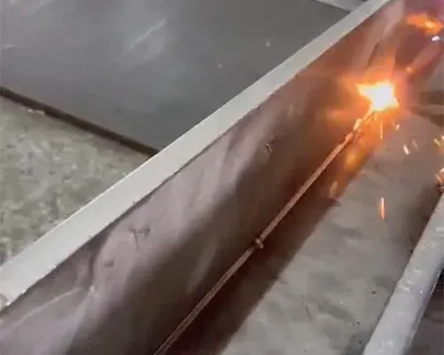 Aluminum plate laser welding