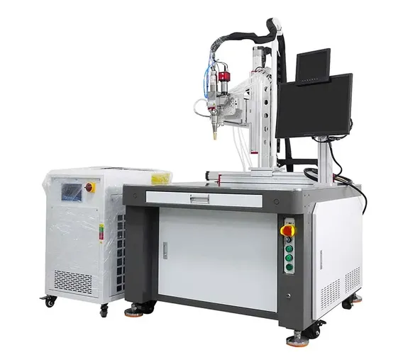 3-Axis CNC Fiber Laser Welding Station