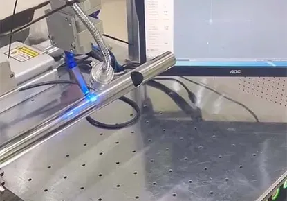 Stainless steel round tube laser welding