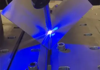 Sheet metal laser welding