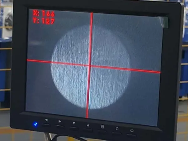 CCD vision positioning system