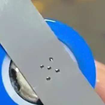 Battery tab laser welding