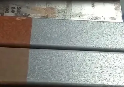 Laser cleaning for rust removal