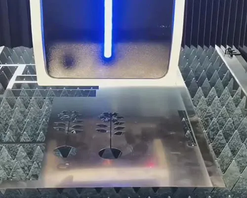 Sheet metal laser cutting