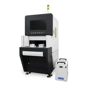 200W Fiber Laser Glass Drilling & Cutting Machine