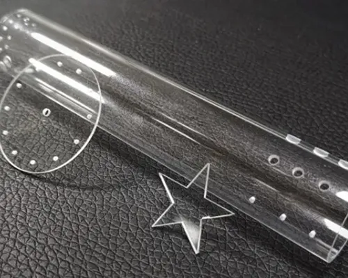 200W Fiber Laser Glass Drilling & Cutting Machine